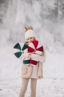 Kołdry i poduszki dla dzieci - Poduszka ozdobna "Zielony Lizak" - miniaturka - grafika 1