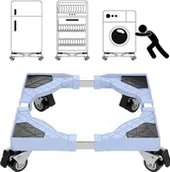 Akcesoria i części do pralek i suszarek - Podstawa pod pralkę WISFOR Zwijana, regulowana podstawa pod lodówkę, rama podstawy pralki do 300 kg - miniaturka - grafika 1