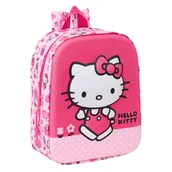 Plecaki szkolne i tornistry - Plecak szkolny Hello Kitty Różowy 22 x 27 x 10 cm - miniaturka - grafika 1