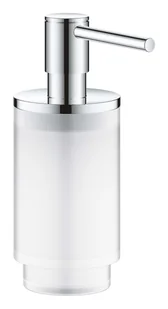 Grohe Selection - Dozownik mydła w płynie, szkło/chrom 41028000 - Mydelniczki i dozowniki mydła - miniaturka - grafika 1
