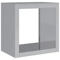 Wózki magazynowe - vidaXL Stojak na drewno opałowe, 60x40x60 cm, stal galwanizowana - miniaturka - grafika 1