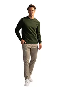 DeFacto Sweter z długim rękawem męski - okrągły dekolt bluza męska (petrol, XL), Petrol, XL - Swetry męskie - miniaturka - grafika 1
