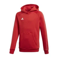 Bluzy dla chłopców - Adidas Bluza junior Core 18 Hoody CV3431 - miniaturka - grafika 1