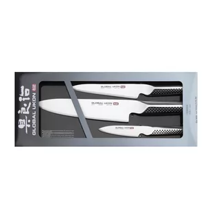 Global Ukon Zestaw Nóż Szef kuchni 20 cm + Nóż uniwersalny 15 cm + Nóż do obierania 9 cm - Noże kuchenne - miniaturka - grafika 1