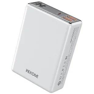 Powerbank WEKOME WP-27 Tint Series 20W/22.5W 10000 mAh Biały - Powerbanki - miniaturka - grafika 1