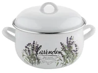 Garnki - Garnek emaliowany EMALIA PLESZEW, Pyza, Z/P, Florensis, 22 cm, 5,3l - miniaturka - grafika 1