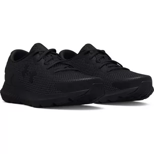 Under Armour, Buty sportowe męskie Charged Rogue 3, 3024877-003, Czarne, Rozmiar 44 1/2 - Moda i Uroda OUTLET - miniaturka - grafika 1