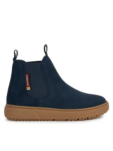 Geox Kozaki J Theleven Boy J36LDB 00022 C4002 M Granatowy - Buty dla chłopców - miniaturka - grafika 1