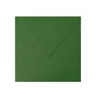 Koperty - Koperty kwadratowe zielone ciemne 120g/m2 K4 Shan 10 szt - miniaturka - grafika 1