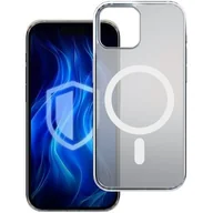 Etui i futerały do telefonów - Etui 3MK Frosty MagCase do Apple iPhone 12 Pro Max Biały - miniaturka - grafika 1