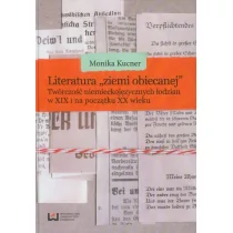 Literatura ziemi obiecanej Monika Kucner - Filologia i językoznawstwo - miniaturka - grafika 1