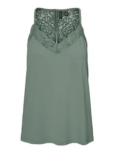 Vero Moda Kobiety Vmana Bluzka, Zielony, XL - Bluzki damskie - miniaturka - grafika 1