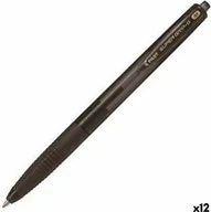Długopisy - Długopis Pilot Supergrip G czarny 0,4 mm 1 mm (12 sztuk) - miniaturka - grafika 1