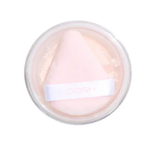Gosh Bake'n Set Powder sypki puder utrwalający z trójkątnym puszkiem Soft Pink 001 15g - Pudry do twarzy - miniaturka - grafika 1