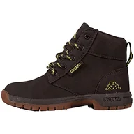 Moda i Uroda OUTLET - Kappa Buty unisex Cammy z krótką cholewką, 1133 Black Lime, 40 EU - miniaturka - grafika 1