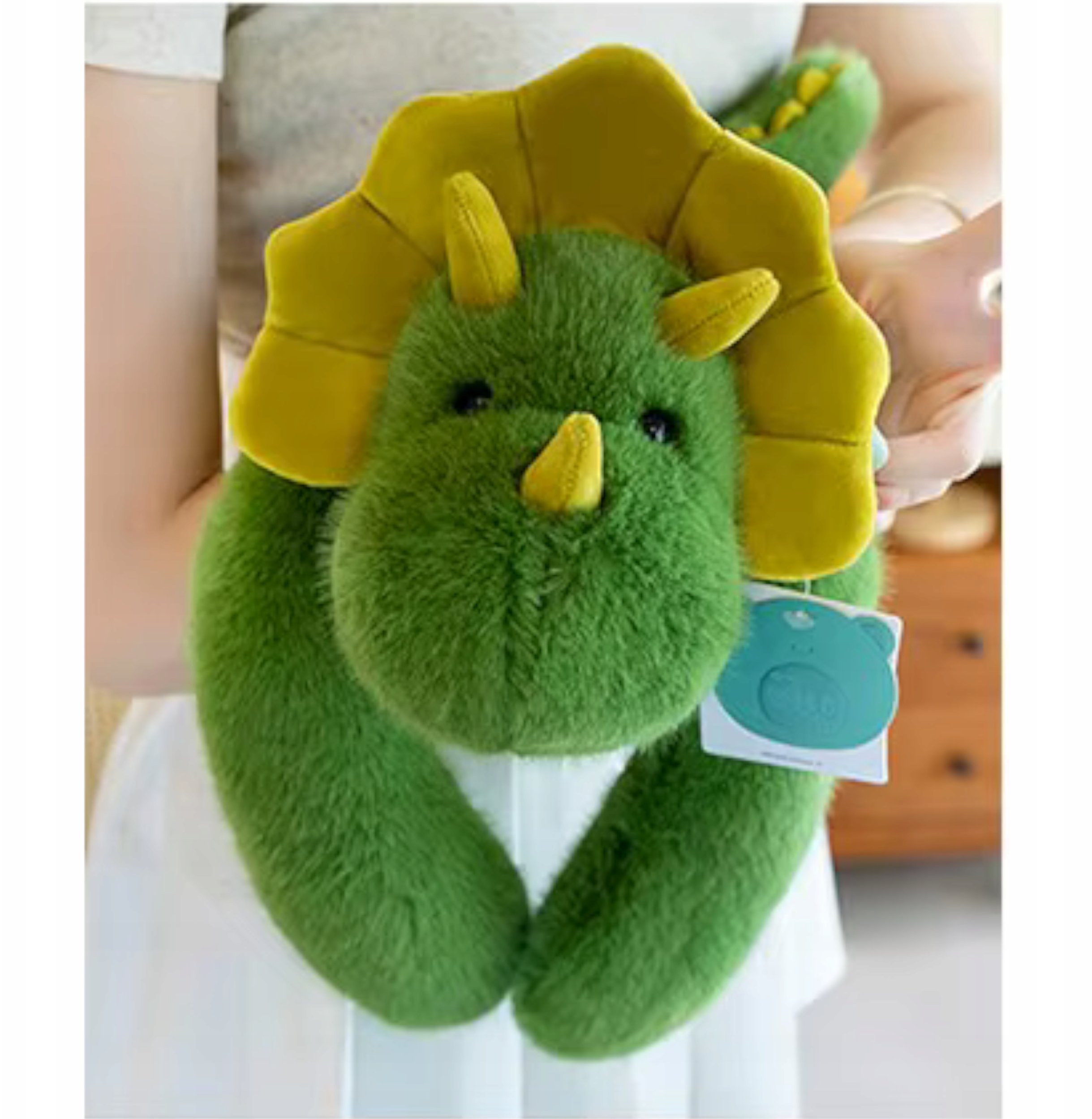 LUXMA Pluszak obciążeniowy dla dzieci terapeutyczny sensoryczny Dinozaur 2kg