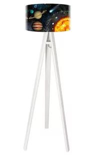 Macodesign Lampa podłogowa Układ słoneczny tripod-foto-175p-w, 60 W - Lampy stojące - miniaturka - grafika 1