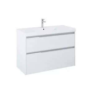 ROCA A852055806 Zestaw meblowy unik GAP PRO 100 cm Biały połysk - Szafki łazienkowe - miniaturka - grafika 1