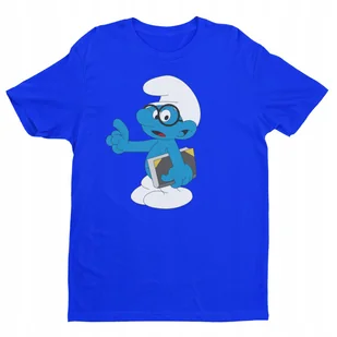 KOSZULKA DZIECIĘCA SMERF WAŻNIAK KOLOR WYBÓR- XS 110 - Moda i Uroda OUTLET - miniaturka - grafika 1