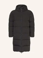 Płaszcze damskie - Tommy Hilfiger Płaszcz Puchowy schwarz - miniaturka - grafika 1