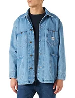 Kurtki męskie - WHITELISTED Męska kurtka LOCO Denim Jacket, Vintage Stone, rozmiar S - miniaturka - grafika 1