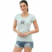 Koszulki jeździeckie - Spooks Koszulka damska LUHNA SS22 - powder mint - miniaturka - grafika 1