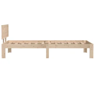 Lumarko Rama łóżka, lite drewno sosnowe, 75x190 cm, pojedyncza - Łóżka Lumarko Rama łóżka, lite drewno sosnowe, 75x190 cm, pojedyncza - Łóżka - miniaturka - grafika 6