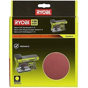 RYOBI Papier szlifierski SD150A10 10 szt.) - Materiały ścierne - miniaturka - grafika 1