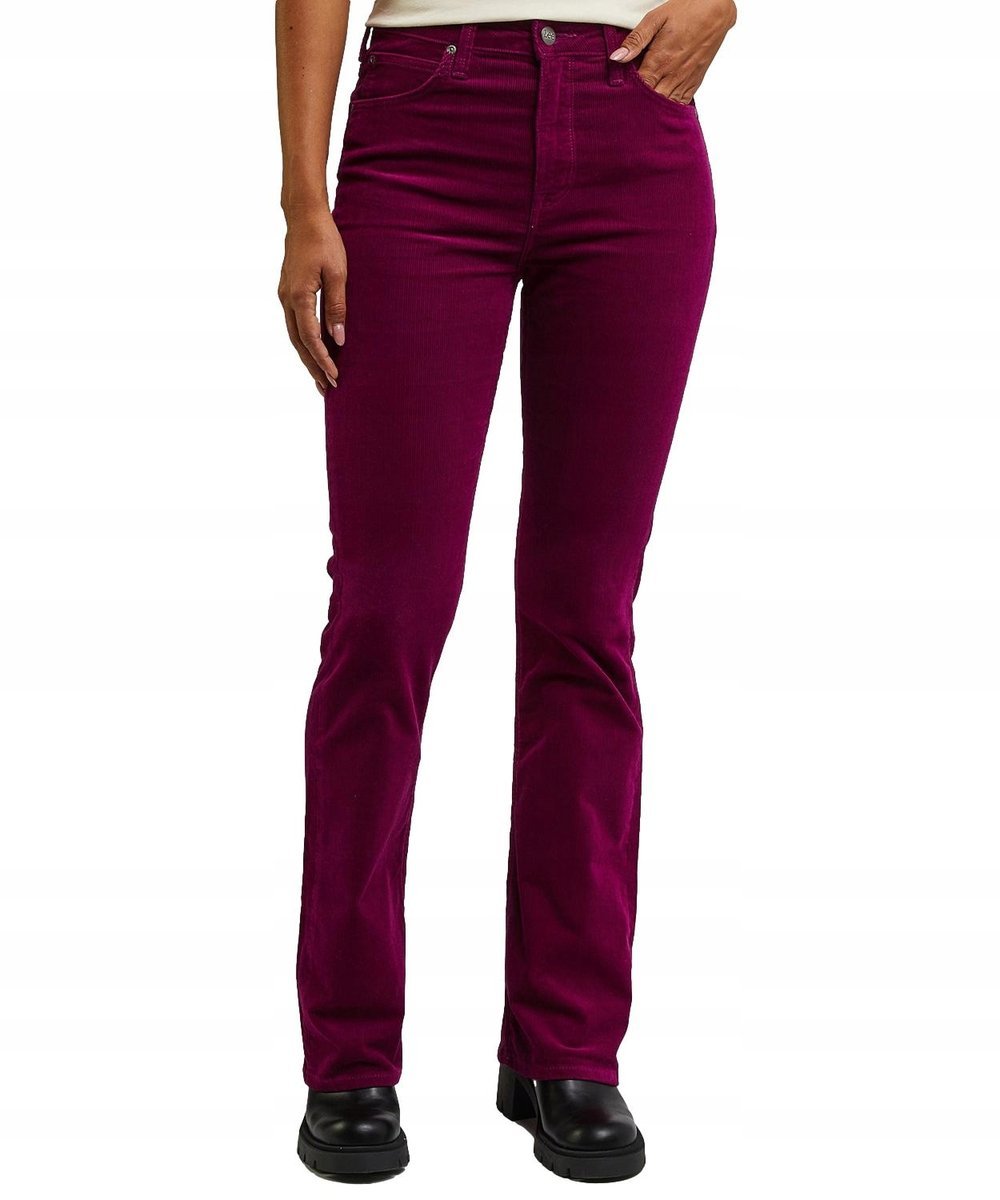Sztruksy Lee Breese Bootcut 112343794 L31TWCD36 Foxy Violet W 26 / L 33