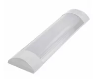 Oprawy, klosze i abażury - Opr.liniowa LED  30cm 10W b.neutralna 4000K (1000lm) klosz mleczny plastikowa IP20 ECOLIGHT [AVILO] - miniaturka - grafika 1