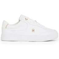 Moda i Uroda OUTLET - Tommy Hilfiger Skórzane sneakersy - miniaturka - grafika 1