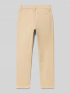 Spodnie i spodenki dla chłopców - Chinosy o kroju slim fit z wąskimi nogawkami model ‘BRAD’ - miniaturka - grafika 1