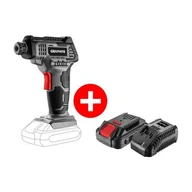 Sprężarki i kompresory - Kompresor ręczny GRAPHITE 58G041 + Ładowarka GRAPHITE 58G002 + Akumulator GRAPHITE Energy+ 58G001 2.0Ah 18V - miniaturka - grafika 1