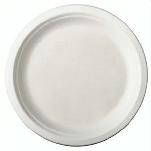 Talerze z trzciny cukrowej ECO FMP SUNNAP 26 cm, 50 sztuk - Opakowania gastronomiczne - miniaturka - grafika 1