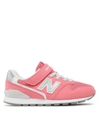 Buty dla dziewczynek - New Balance Sneakersy YV996JG3 Różowy - miniaturka - grafika 1