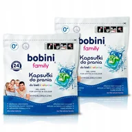 Środki do prania - Bobini Family Kapsułki do Prania Uniwersalne 2x24 szt. - miniaturka - grafika 1