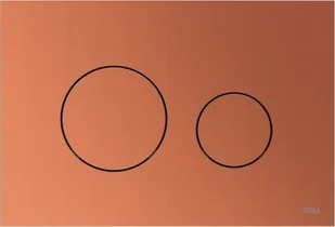 Przycisk spłukujący Tece Tece przycisk spłukujący do WC TECEloop z tworzywa, czerwony brąz metaliczny 9240937 - Przyciski spłukujące - miniaturka - grafika 1