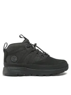 Buty dla chłopców - Timberland Sneakersy Euro Trekker Super Ox TB0A5V5C0151 Czarny - miniaturka - grafika 1