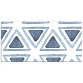 Podkładki na biurko - Mata ochronna na biurko Geometryczne trójkąty 120x60 cm - miniaturka - grafika 1