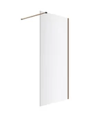 Kabiny prysznicowe - Kabina pryszniocowa Excellent Vidoq 90X200 miedź szczotkowana transparentne KAEX.1506.900.LP.CB - miniaturka - grafika 1