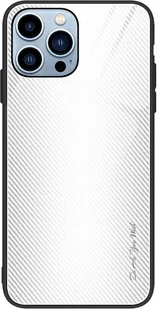Pokrowiec König Design kompatybilny z Apple iPhone 13 - plastikowe, miękkie etui na telefon - biały - Etui i futerały do telefonów - miniaturka - grafika 1