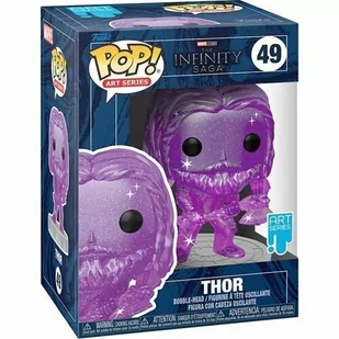 WEBHIDDENBRAND Figurka Marvel The Infinity Saga Thor Funko POP! Art Series 49) - Figurki kolekcjonerskie - miniaturka - grafika 2