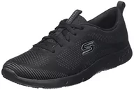 Trampki damskie - Skechers Damskie tenisówki Arch FIT Refine, czarne, 9 UK - miniaturka - grafika 1