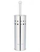 Pozostałe akcesoria kuchenne - SK SZCZOTKA DO WC Z POJEMNIKIEM ZE STALI NIERDZEWNEJ KINGHOFF KK-3220 emix - miniaturka - grafika 1