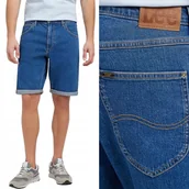 Spodenki męskie - Lee 5 POCKET SHORT Lazy River DżINS krótkie spodenki jeansowe szorty W31 - miniaturka - grafika 1