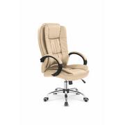 Fotele i krzesła biurowe - Fotel Obrotowy Gabinetowy Relax Beż Halmar - miniaturka - grafika 1