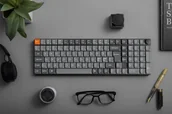 Klawiatury - Keychron K17 MAX QMK/VIA Hot Swap Low Profile Mechanical Keyboard, Gateron Brown Switches K17M-H3-BO - miniaturka - grafika 1