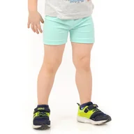Spodenki damskie - Krótkie spodenki chłopięce Kolarki dziecięce Getry 1/2 Szorty Miętowe 104 - miniaturka - grafika 1