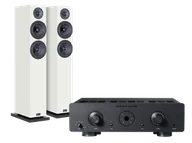 Zestawy stereo - Copland CSA100 (czarny) + Classic 8 (biały) - miniaturka - grafika 1