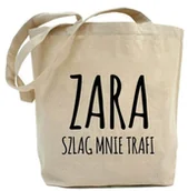 Torby i wózki na zakupy - Shopper"ZARA SZLAG MNIE TRAFI - miniaturka - grafika 1